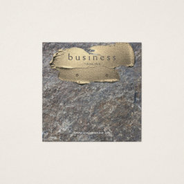 Granit und Gold Earring Display