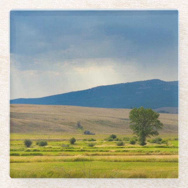 Granite County Montana Glasuntersetzer (Vorderseite)