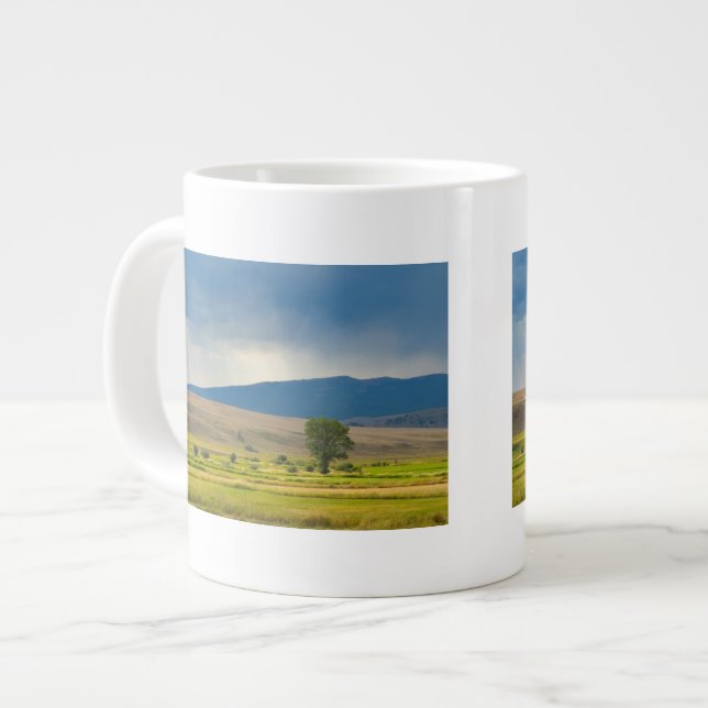 Granite County Montana Jumbo-Tasse (Vorderseite Links)