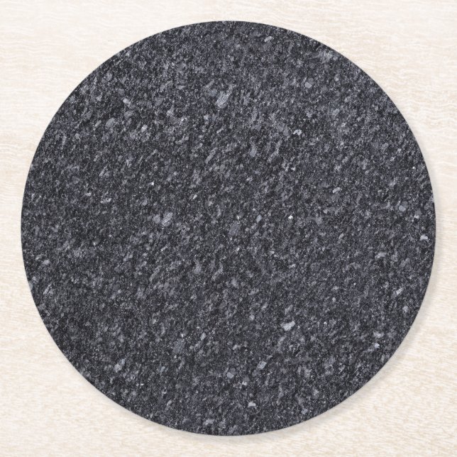 Granite-Musterpapier-Untersetzer Runder Pappuntersetzer (Vorderseite)