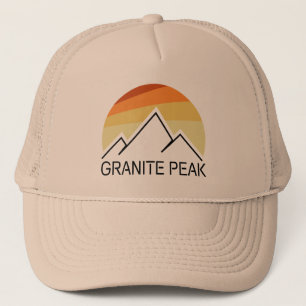 Granite Peak Montana Retro Truckerkappe