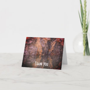 Granite Rock Réflexions 3 Nature Carte de remercie