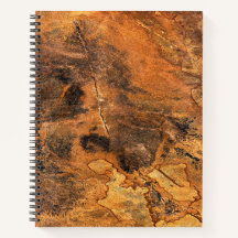 Granite Stone Muster Spiral Notebook