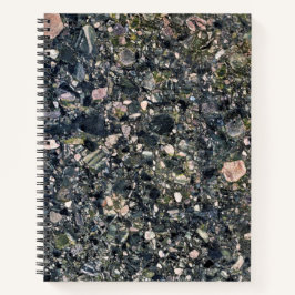 Granite Stone Muster Spiral Notebook Notizbuch