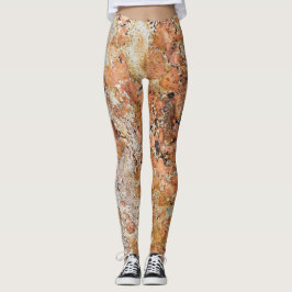 Granite Stone Pattern Leggings