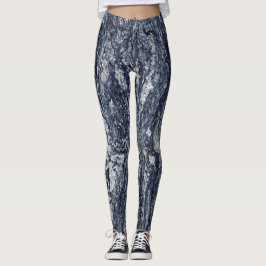 Granite Stone Pattern Leggings
