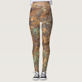 Granite Stone Pattern Leggings