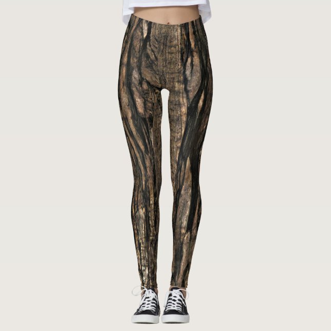 Granite Stone Pattern Leggings (Vorderseite)