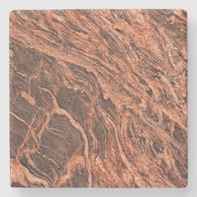 Granite Stone Pattern Stone Untersetzer (Vorderseite)