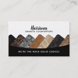 Granite-Visitenkarten Visitenkarte