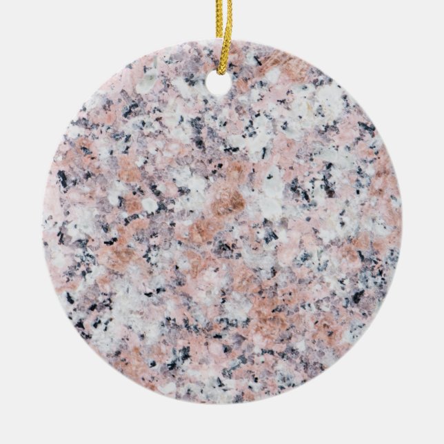 Granitmuster Keramik Ornament (Vorne)