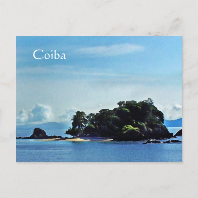 Granito de Oro, Coiba Postcard Postkarte (Vorderseite)