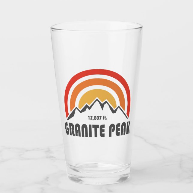 Granitspitze Glas (Vorderseite)