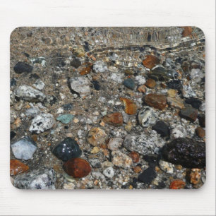 Granitsteine im Tenaya Lake im Yosemite Mousepad