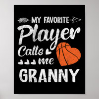 Granny Basketball Mein Lieblingsspieler nennt mich