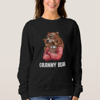 Granny Bear   Grandchildren Sibling Twins   Grandm Sweatshirt