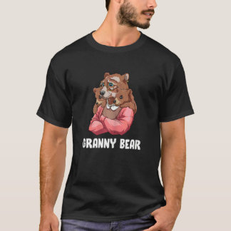 Granny Bear   Grandchildren Sibling Twins   Grandm T-Shirt