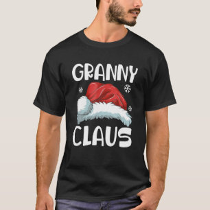 Granny Claus Christmas Pajama Familie Matching Xma T-Shirt