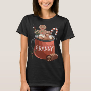 Granny Cocoa Tasse Lebkuchen Weihnachten Weihnacht T-Shirt