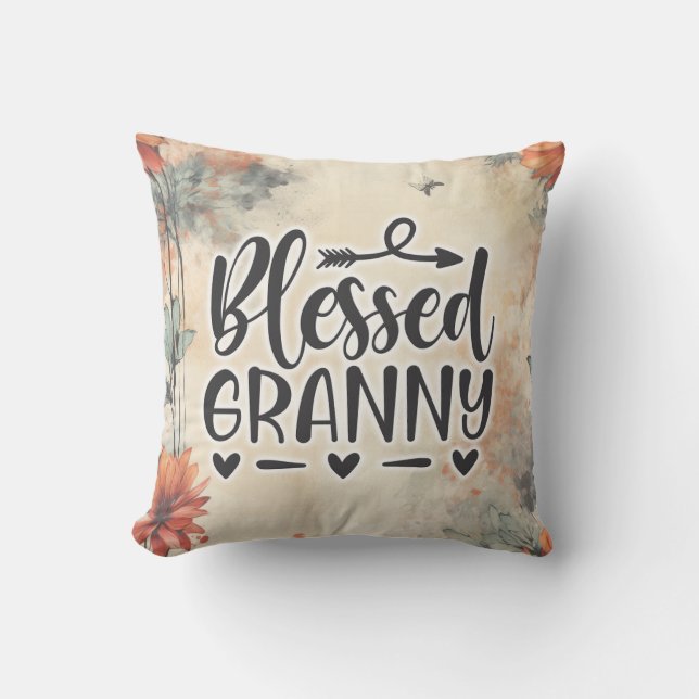 Granny Garden Floral Kissen (Vorderseite)