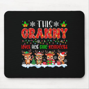 Granny Lieben Ihre Niedlichen Renditen Xmas Gruppe Mousepad