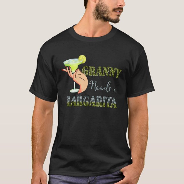 Granny Needs a Margarita Mother s Day Cocktail T-Shirt (Vorderseite)