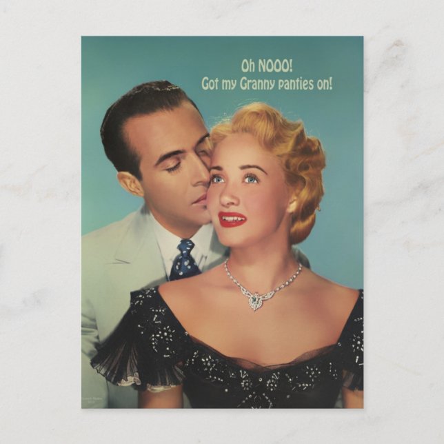 Granny Panties ~ Carte postale / Invitations (Devant)