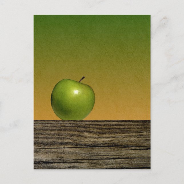 Granny Smith 2 Postkarte (Vorderseite)