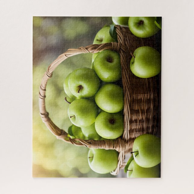 Granny Smith Äpfel (Vertikal)