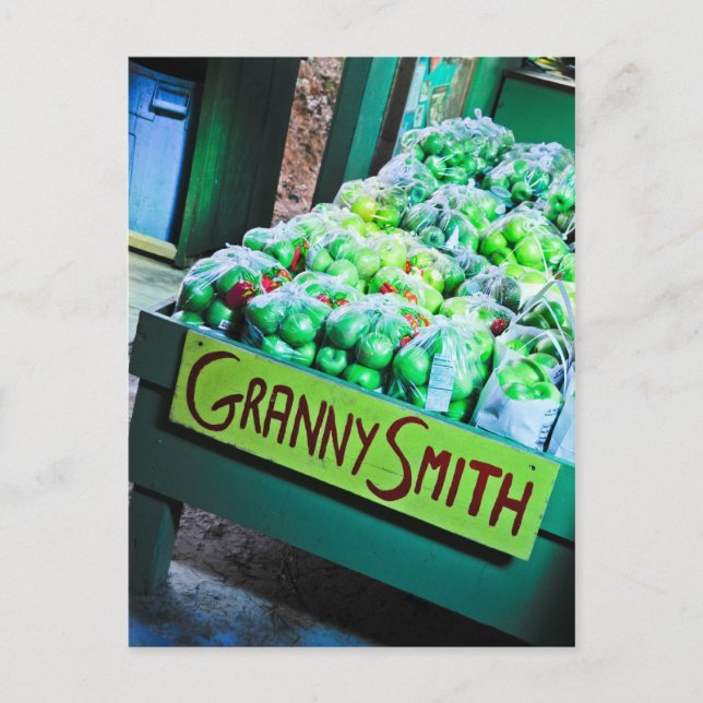 Granny Smith Postkarte (Vorderseite)