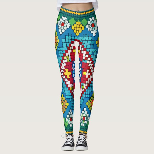 Granny Square Bloomer Leggings (Vorderseite)