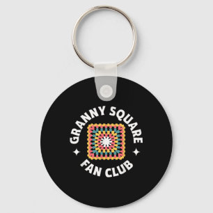 Granny Square Fan Club Crochet Shirt Locarno Schlüsselanhänger