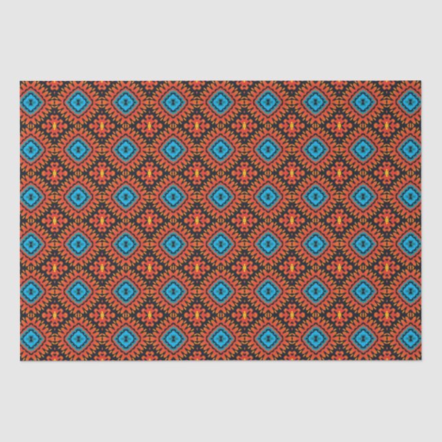 Granny Squares Seidenpapier (Vorderseite)