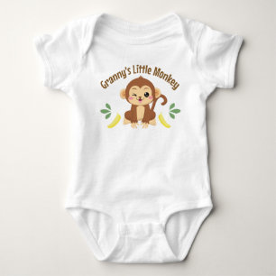 Granny's Kleiner Affe Baby Strampler