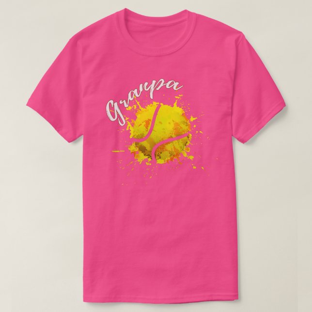 Granpa Baseball farbenfroh T-Shirt (Design vorne)