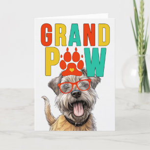 GranPAW Glen of Imaal DOG Großeltern Day Feiertagskarte