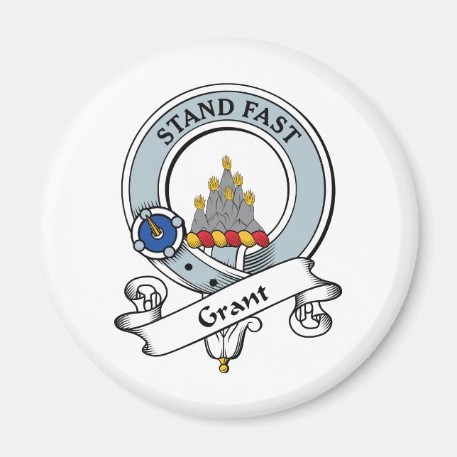 Grant Clan Abzeichen Magnet (Vorne)