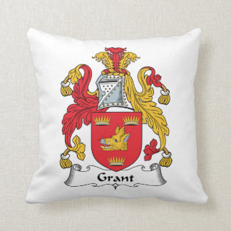 Grant-Familienwappen Kissen