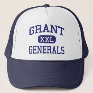 Grant - Generäle - Highschool - Portland Oregon Truckerkappe