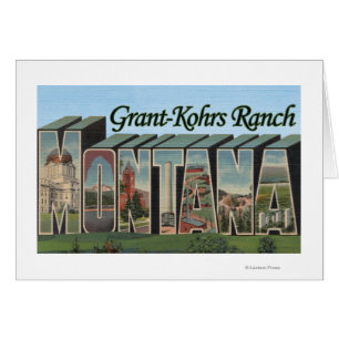 Grant-Kohrs Ranch, Montana - große
