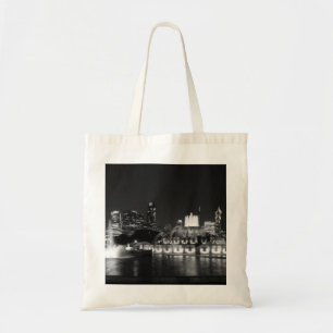 Grant Park Chicago Grayscale Tragetasche