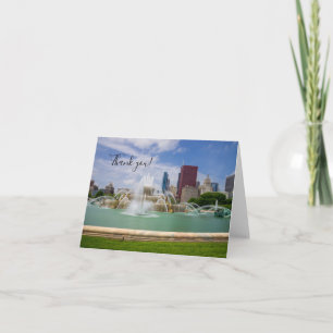 Grant Park City View Carte de remerciements