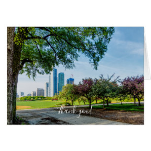 Grant Park Morning Walk Danke Karte