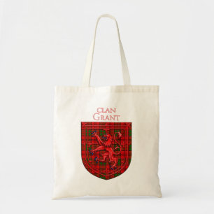 Grant Tartan Scottish Kariert Lion Rampant Tragetasche