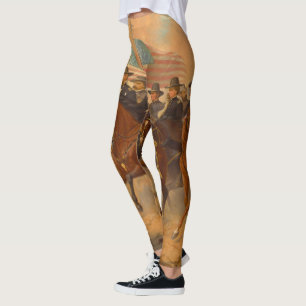 Grant und Seine Generäle von Ole Peter Hansen Ball Leggings