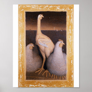 Grant Wood - Adoleszenz Poster