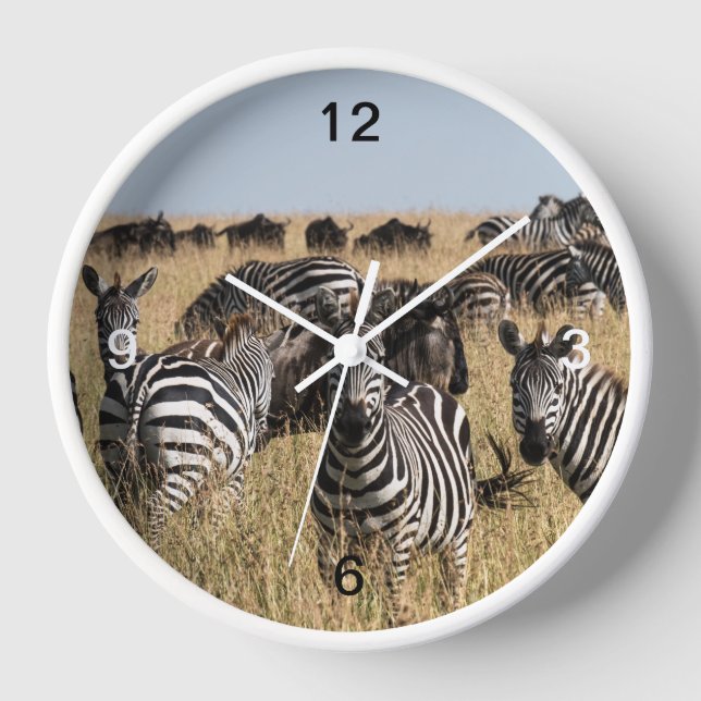 Grant-Zebra Uhr (Vorderseite)