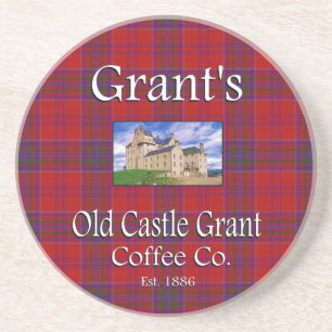 Grant's Old Castle Grant Coffee Co. Untersetzer