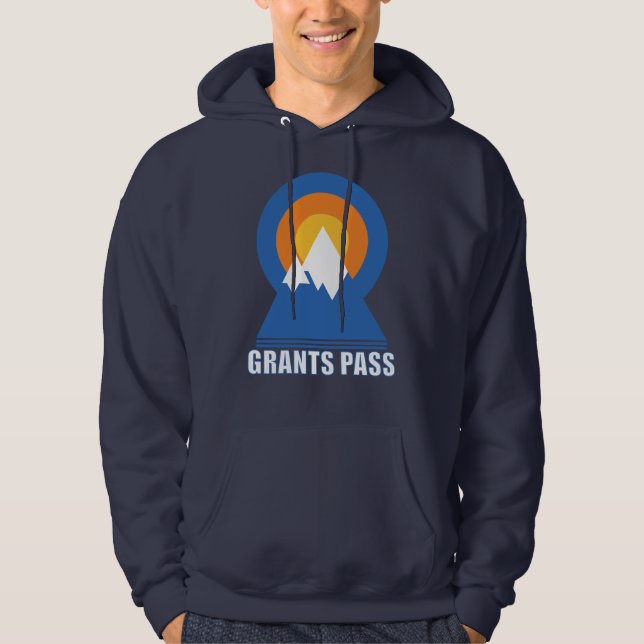 Grants Pass Wanderung Sunset Hoodie (Vorderseite)
