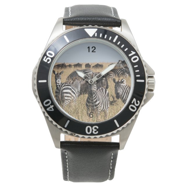 Grant's Zebra Armbanduhr (Vorderseite)